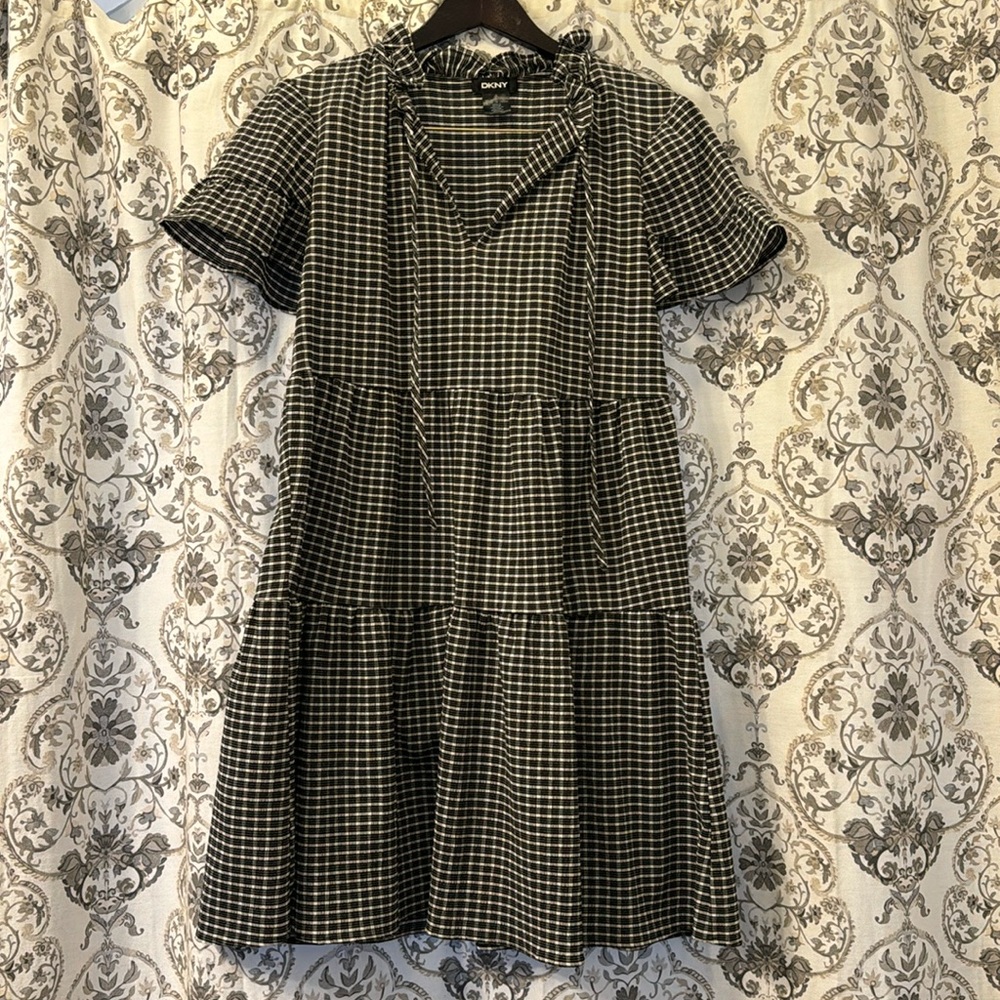 DKNY Plaid Dress